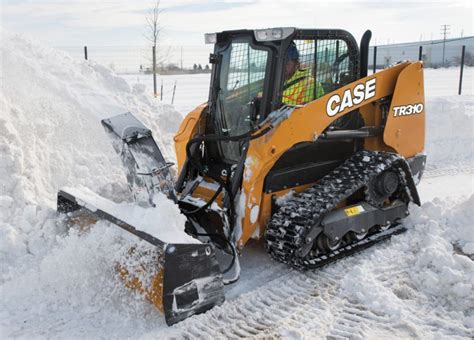 skid steer snow scooter|Best Skid Steer Tracks and Snow Chains for Winter .